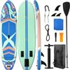 LIFERUN Set di tavole SUP di alta qualità, gonfiabile, con supporto universale per fotocamera, accessori completi, pagaia regolabile, principianti, avanzati, 200 kg