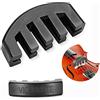 Cisixin Sordina Mute Silenziatore con 5 Denti per Violino, Leggero e Morbido in Gomma