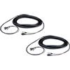 Proel PH080LU5 - Coppia Cavo professionale combinato per segnale audio e alimentazione di rete, 5mt, Nero (PH080LU5-5mt. - Coppia)