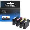 PrintAbout Cartuccia compatibile Epson T0556 - 4 colori Multipack