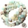 Healvian Bracciale e Collana 108 di Pietra Naturale, Design Elegante | Gioielli Leggeri per Donna, Facili da Indossare, Stile Unico e Delicato, per Uscite Quotidiane