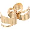 PACKOVE Bracciale Traforato Irregolare Per Parte Superiore Del Braccio Bracciale Rigido Traforato Accessori Regolabili Traforati