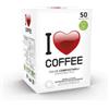 Caffè strega 50 Cialde I Love Coffee Miscela Rossa