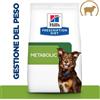 Hill's PRESCRIPTION DIET Metabolic crocchette per cani per la gestione del peso con agnello e riso da kg 12
