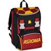 AS Roma Seven AS Roma - Zaino sdoppiabile per scuola elementare e media, Doppio scomparto, 24L