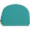 DRAEGER PARIS 1886 Portamonete, Motivo Grafico, Verde, Unisex-Adulti, Turchese, 12 x 9,5 x 2cm