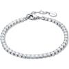 Brand Gioielli Bracciale Donna Acciaio BRAND GIOIELLI collezione TENNIS Bianco codice 14BR044W-M
