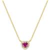 Amen Gioielli Collana Donna Amen DOLCE CUORE Acquamarina Argento 925 codice CLTICUGRZ