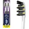 Oral-B Pulsar Carbone, Spazzolino elettrico a batteria, confezione da 2 spazzolini morbidi, rimuove la placca, spazzolino da denti Travel Essentials