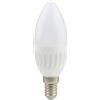 LightMe LED a forma di candela 8W = 66W E14 opaco 900lm bianco caldo 2700K 320°