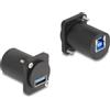 Delock Adattatore USB Delock - USB (femmina) D-Type a USB Tipo B (femmina)