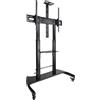 TooQ FS20404HM-B Supporto da pavimento inclinabile/livellabile con rotelle per TV da 60-100"/ fino a 100kg