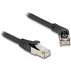 Delock Cavo di rete RJ45 Cat.8.1 S/FTP maschio 45° ad angolo retto a diritto (80707)
