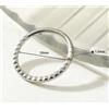 FREELANCE JW PIERCING NASO SEPTUM "CLIKCER EDGE" 1,2X10MM - ARGENTO/ACCIAIO