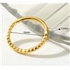 FREELANCE JW PIERCING NASO SEPTUM "CLIKCER EDGE" 1,2X10MM - DORATO