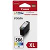 Canon Cartuccia D'Inchiostro Differenti Colori Cl-586Xl 6226C001 300 Pagine Originale