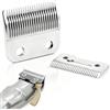 SHUNYABEI Lame di ricambio professionali per WAHL Magic Clip 8148 e tagliacapelli regolabili, rimovibili, compatibili con 8148, 8504, 1919, 2241, 2240, 8591 (argento, 2 pezzi)