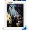 Ravensburger 12000314 - Gatto e Corvo - puzzle 500 pezzi - puzzle adulti e ragazzi da 12 anni, puzzle animali
