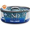 Farmina Cat N&D Ocean Tonno e Gamberetti - Lattina Da 70 Gr