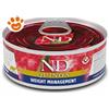 Farmina Cat N&D Quinoa Weight Management - Lattina Da 80 Gr