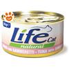 Life Cat Natural Tonno con Gamberetti - Lattina Da 85 Gr