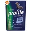 Prolife Dog Lifestyle Adult Mature Mini Pesce Bianco e Riso - Bustina Da 100 Gr