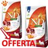 Farmina Dog N&D Pumpkin Adult Mini Pollo Zucca e Melograno - Offerta [PREZZO A CONFEZIONE] Quantità Minima 2, Sacco Da 7 Kg
