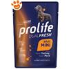 Prolife Dog Dual Fresh Adult Mini Tacchino e Maiale - Bustina Da 100 Gr