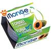 Monge Fruits Cat Adult Tonno e Papaya - Lattina da 80 Gr - CONFEZIONE RISPARMIO