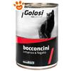 Golosi Cat Bocconcini Manzo e Fegato - Lattina Da 400 Gr