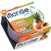 Monge Fruits Cat Adult Tonno e Frutta - Lattina da 80 Gr - CONFEZIONE RISPARMIO