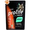 Prolife Cat Dualfresh Adult Pollo e Aringa - Bustina Da 85 Gr