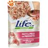 Life Cat Natural Filetti di Pollo con Prosciutto - Bustina Da 70 Gr