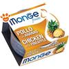 Monge Fruits Cat Adult Pollo e Ananas - Lattina da 80 Gr - CONFEZIONE RISPARMIO