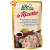 Life Dog Natural "Le Ricette" Filetti Tonno con Salmone - Bustina Da 95 Gr