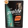 Prolife Cat Lifestyle Kitten Pollo - Bustina Da 85 Gr
