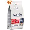 Exclusion Dog Hepatic Adult Medium Large Breed Maiale, Riso e Piselli - Sacco Da 2 Kg
