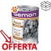 Monge Gemon Dog Adult Medium Bocconi con Pollo e Riso - Lattina Da 415 Gr - CONFEZIONE RISPARMIO
