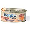 Monge Cat Natural Jelly Tonno e Salmone - Lattina Da 80 Gr