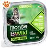 Monge Cat Bwild Grain Free Adult Sterilizzato Patè Cinghiale - Vaschetta Da 100 Gr