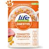 Life Natural Cat Digestive Tonnetto con Zucca - Bustina Da 70 Gr