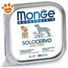 Monge Dog Monoprotein Adult Solo Cervo - Vaschetta Da 150 Gr - CONFEZIONE RISPARMIO
