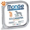 Monge Dog Monoprotein Adult Solo Anatra - Vaschetta Da 150 Gr - CONFEZIONE RISPARMIO