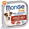 Monge Dog Fruit Adult Agnello e Mela - Vaschetta Da 100 Gr
