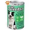 Monge Simba Dog Adult Manzo e Ortaggi - Lattina Da 1230 Gr - CONFEZIONE RISPARMIO