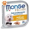 Monge Dog Fresh Adult Pollo - Vaschetta Da 100 Gr