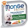 Monge Dog Fresh Adult Pollo e Ortaggi - Vaschetta Da 100 Gr