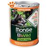 Monge Bwild Dog Puppy Grain Free Anatra Zucca e Zucchine - Lattina Da 400 Gr - CONFEZIONE RISPARMIO