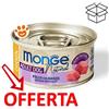 Monge Natural Dog Pezzetti di Pollo con Manzo - Lattina Da 95 Gr - CONFEZIONE RISPARMIO