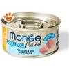 Monge Natural Dog Pezzetti di Pollo Delicato - Lattina Da 95 Gr - CONFEZIONE RISPARMIO